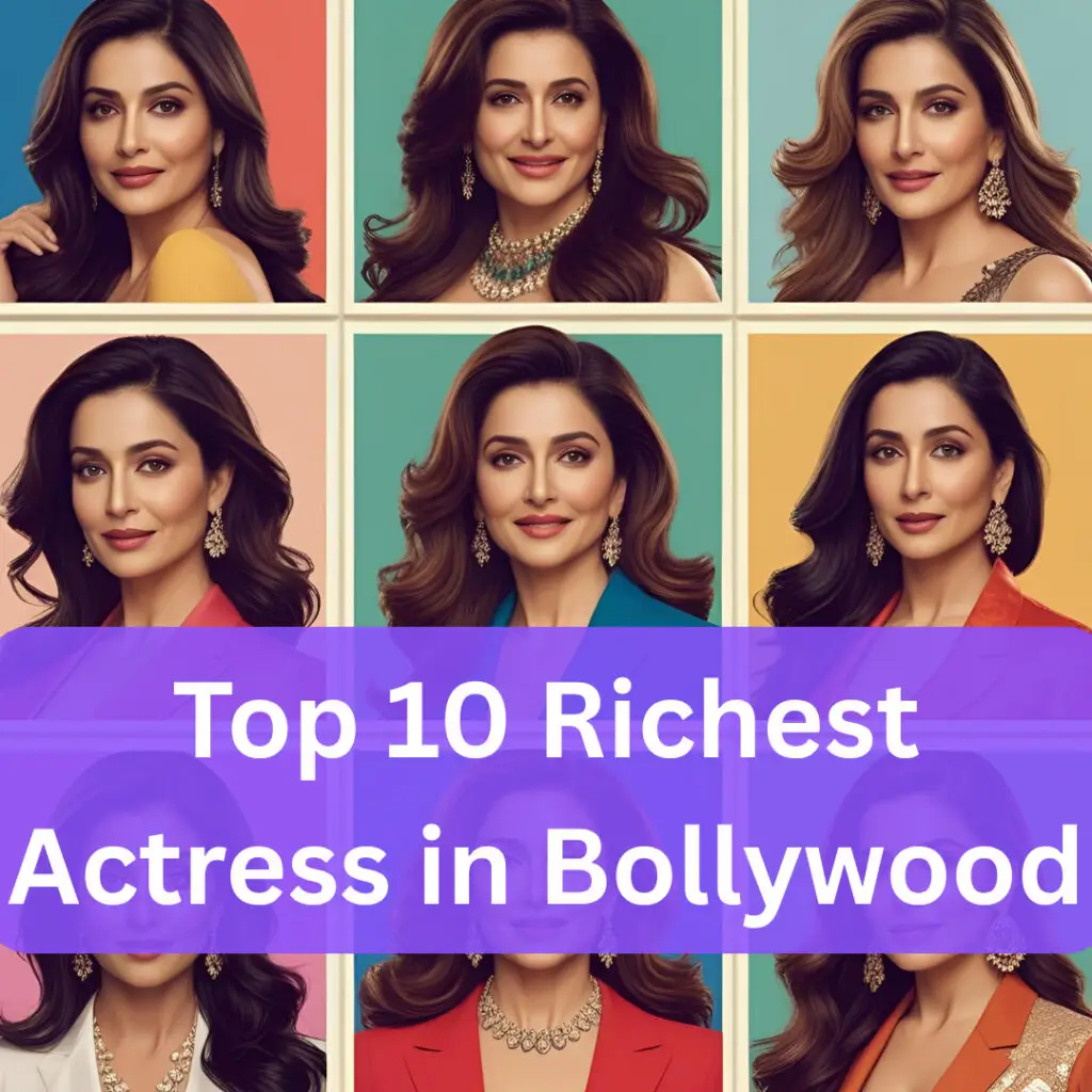 Top 10 Richest Actresses in India (2025)