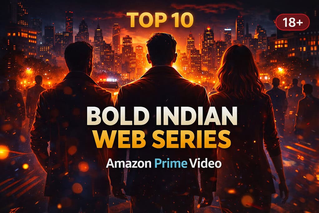 Top 10 Bold Indian Web Series on Amazon Prime Video .