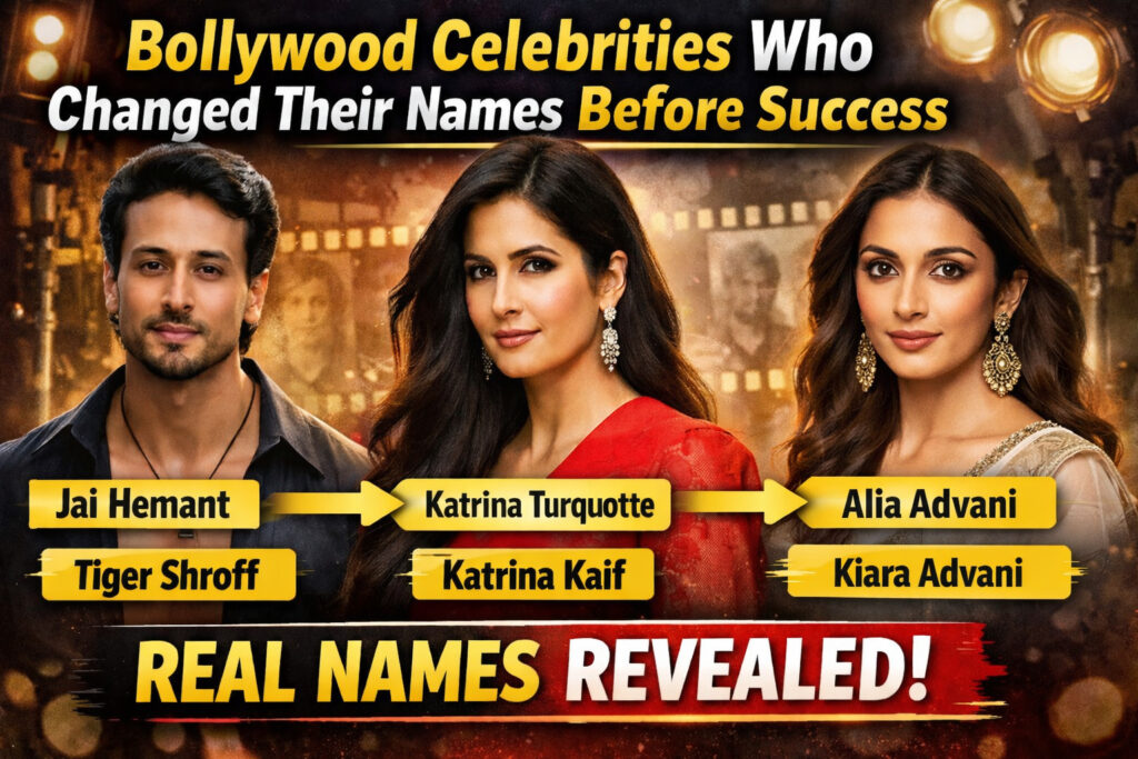 Bollywood Celebrities Who Changed Their Names Before Success | Real Names Revealed