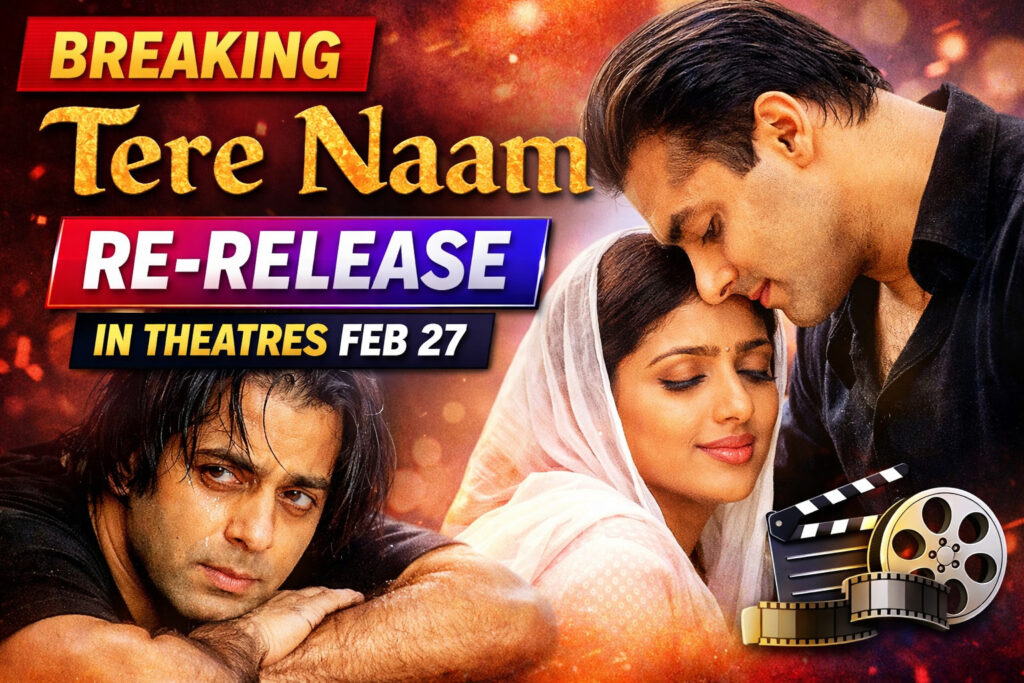 Tere Naam Re-Release: Salman Khan’s Cult Love Story Returns to Theatres