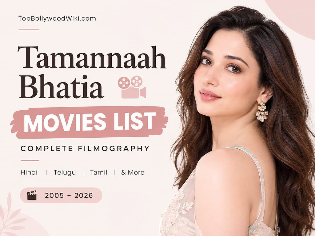 Tamannaah Bhatia Movies List (2005–2026): Complete Filmography
